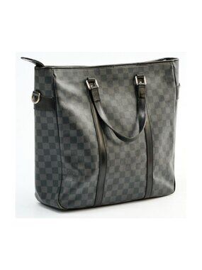 Louis Vuitton 'Tadao Damier' Tote Bag in Graphite